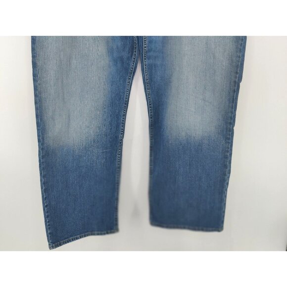 New Foundry Men's Relaxed Straight Jeans Size 48x29 - Picture 3 of 8